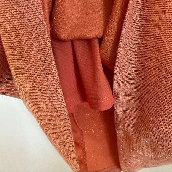 19 Cooper Nordstrom Women's Short Sleeve Salmon Off-Shoulder Maxi Dress Sz S NWT - Picture 9 of 16